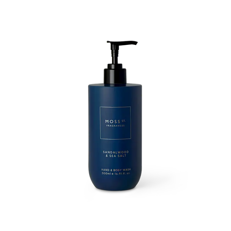 Sandalwood And Sea Salt Nourishing Hand & Body Wash – 500Ml 1