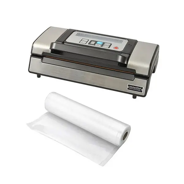 Semi-Professional Vacuum Sealer Kit – Includes Sealing Unit & 10-Meter Roll Of Cut-To-Size Bags 1