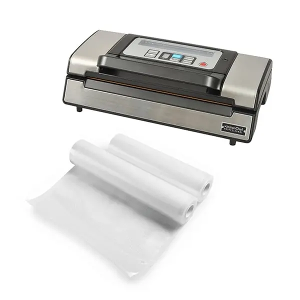 Semi-Professional Vacuum Sealer Kit Vs5160 + 2 Pre-Cut Vacuum Bag Rolls 1