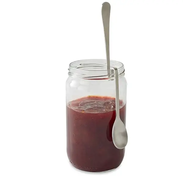 Set Of 4 Angled Stainless Steel Jam Spoons – 20 Cm, Mathon 1