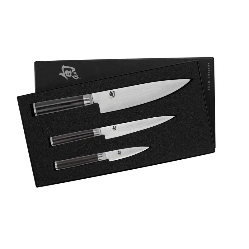 Shun Classic 3-Piece Chef’S Knife Set – Essential Kitchen Blades 1