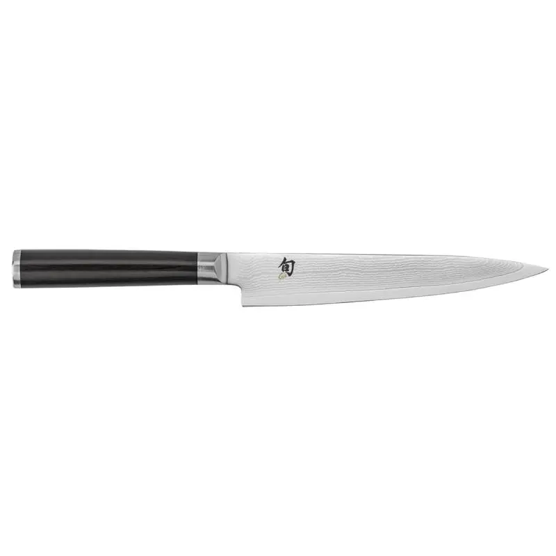 Shun Classic 6-Inch Utility Knife – High-Performance Japanese Stainless Steel Blade 1