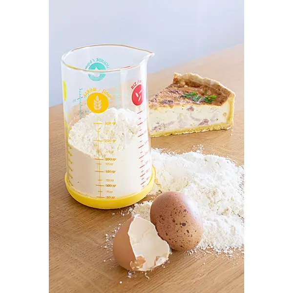Silicone-Base Measuring Cup – 500 Ml, Spill-Resistant By Pebbly 1