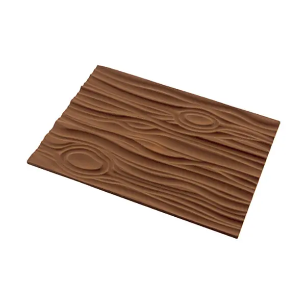 Silikomart Magic Wood Silicone Bûche Decorating Mat – Non-Stick Cake Pattern Sheet 1