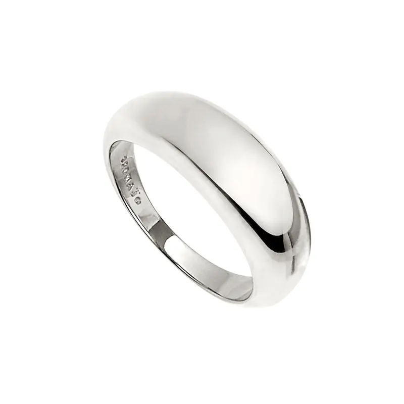 Silver-Tone Sublime Stackable Ring 1