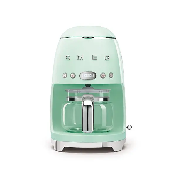 Smeg Dcf02Pgeu Retro-Style Espresso Machine – Aqua Green 1