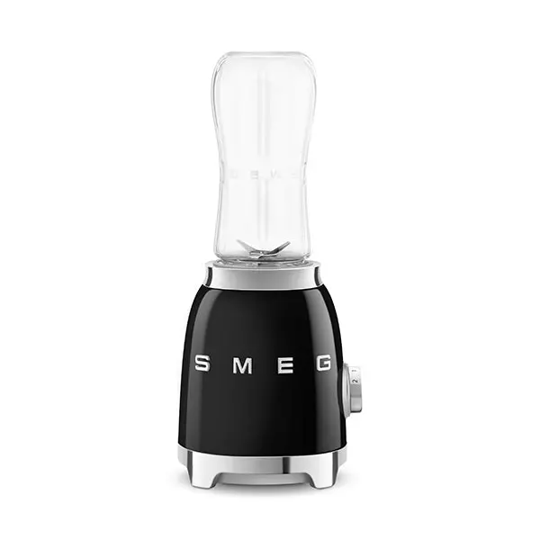 Smeg Pbf01Bleu Compact Blender – Sleek Black Personal Blender 1