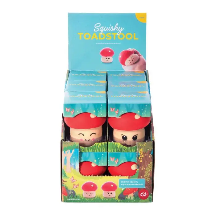 Soft Squishy Mushroom Stress Relief Toy 1