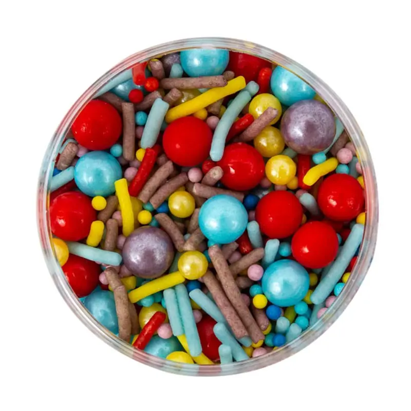 Sprinkles Superheroes Unite Mix – 70 G Themed Candy Topping 1