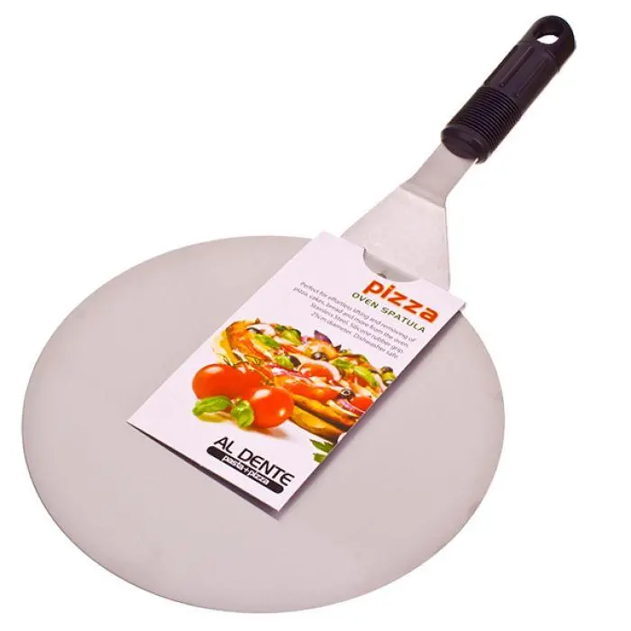 Stainless Steel Pizza Lifter – 25 Cm Diameter Al Dente Peel 1