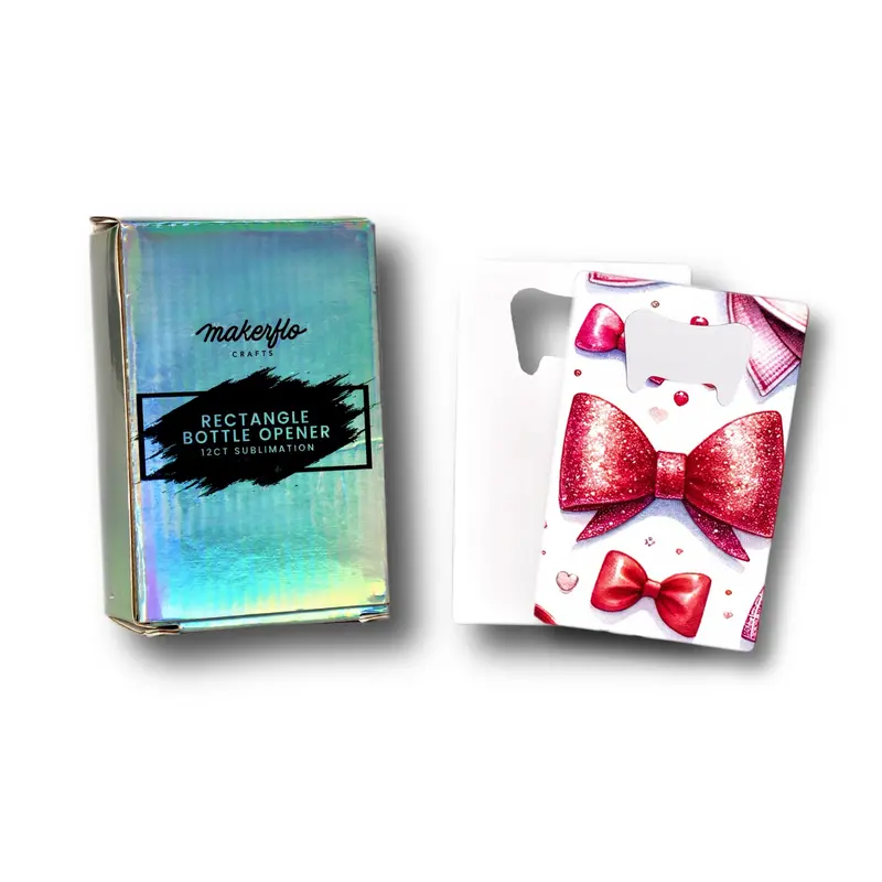 Stainless Steel Sublimation Bottle Opener With Personalization Area 1