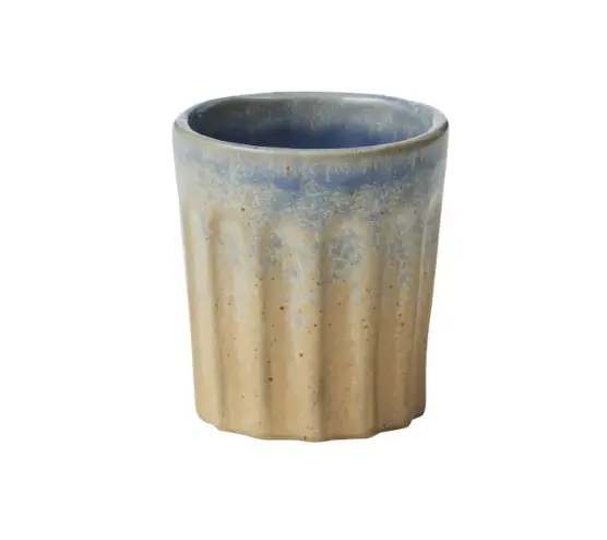 Studio Ceramic Espresso Cup In Denim Blue Shade 1
