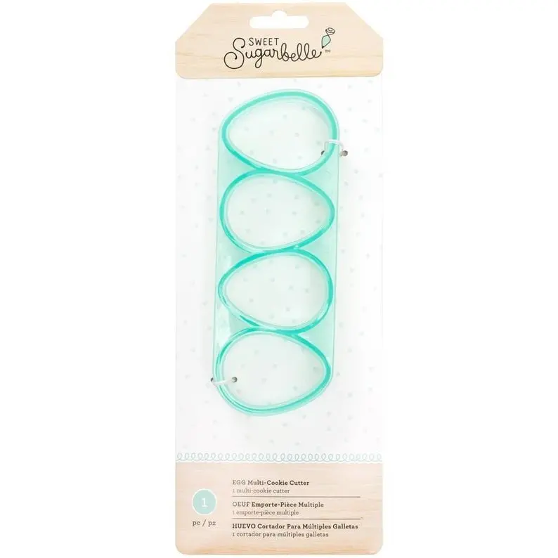 Sweet Sugarbelle Multi-Size Easter Egg Cookie Cutters – Nested Set 1