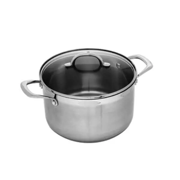 Swiss Diamond Premium Stainless Steel Casserole Dish – Deep Rectangular Dutch Oven 1