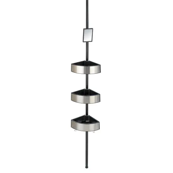 Telescopic Shower Caddy Shelf – Adjustable Wall-Mounted Storage (Wenko By Maximex) 1