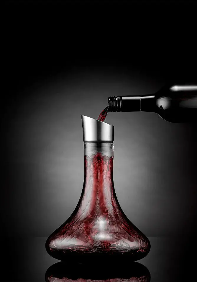 Tempa Quinn Waterfall Wine Decanter – 1800 Ml 1