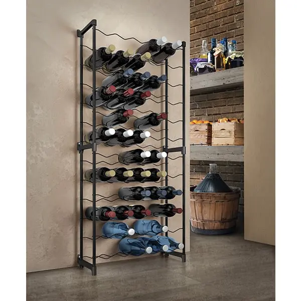 Thermally Insulated 30-Bottle Wine Rack – Chianti Style 1