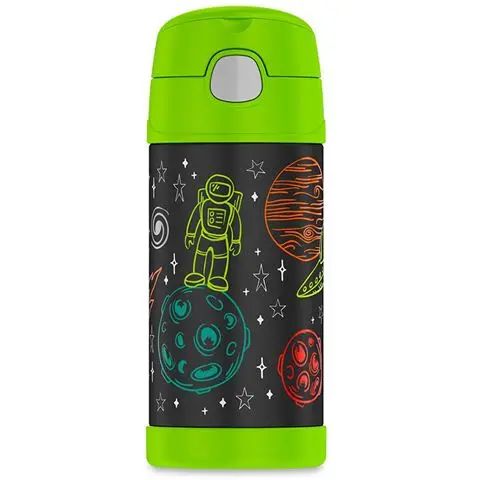 Thermos Funtainer 355Ml Vacuum-Insulated Kids Drink Bottle – Astronaut Theme 1