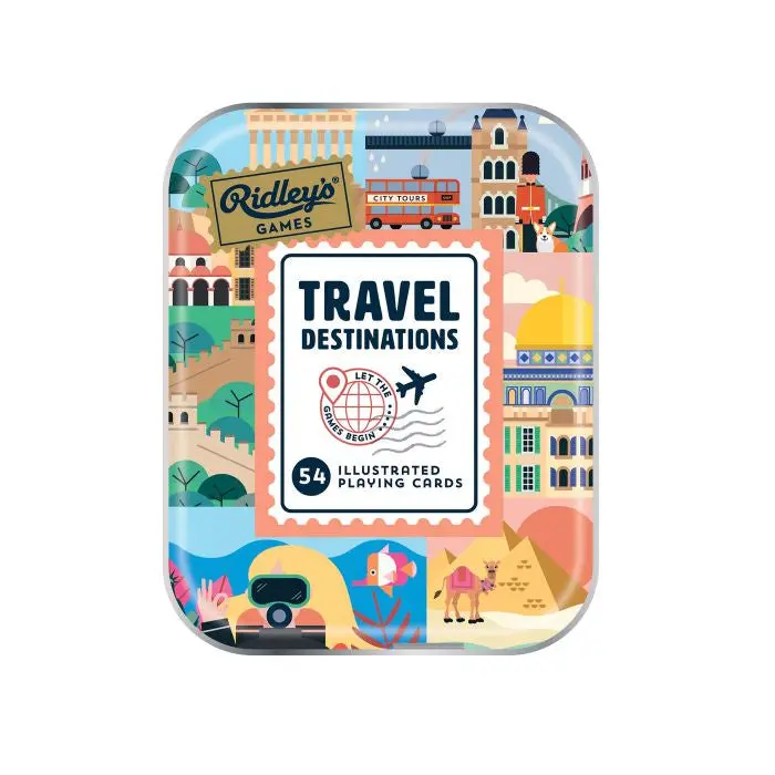 Travel Destination Themed Playing Cards Deck 1
