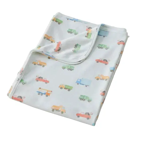 Trucking Along Jersey Wrap For Babies 1