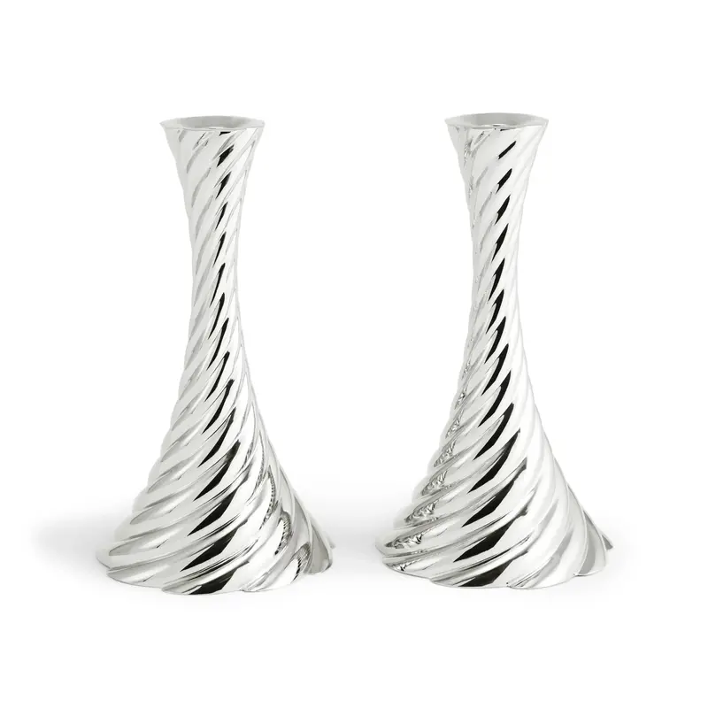 Twisted Metal Candle Holders Set 1