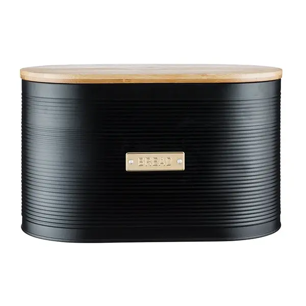 Typhoon Black Bread Storage Box – Airtight, Counter-Friendly Design 1