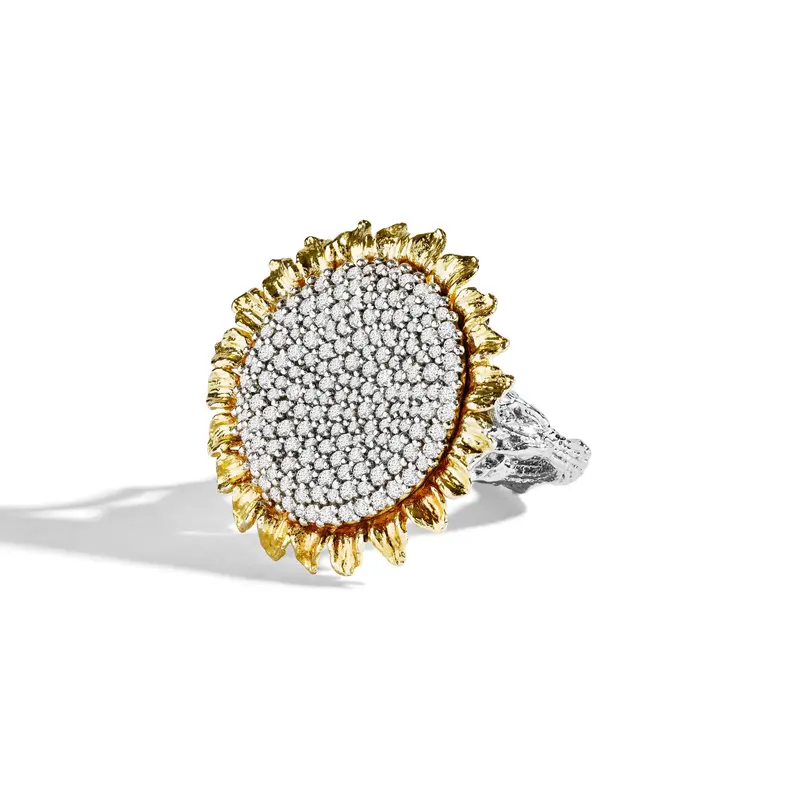 Vincent 25Mm White Diamond Ring 1