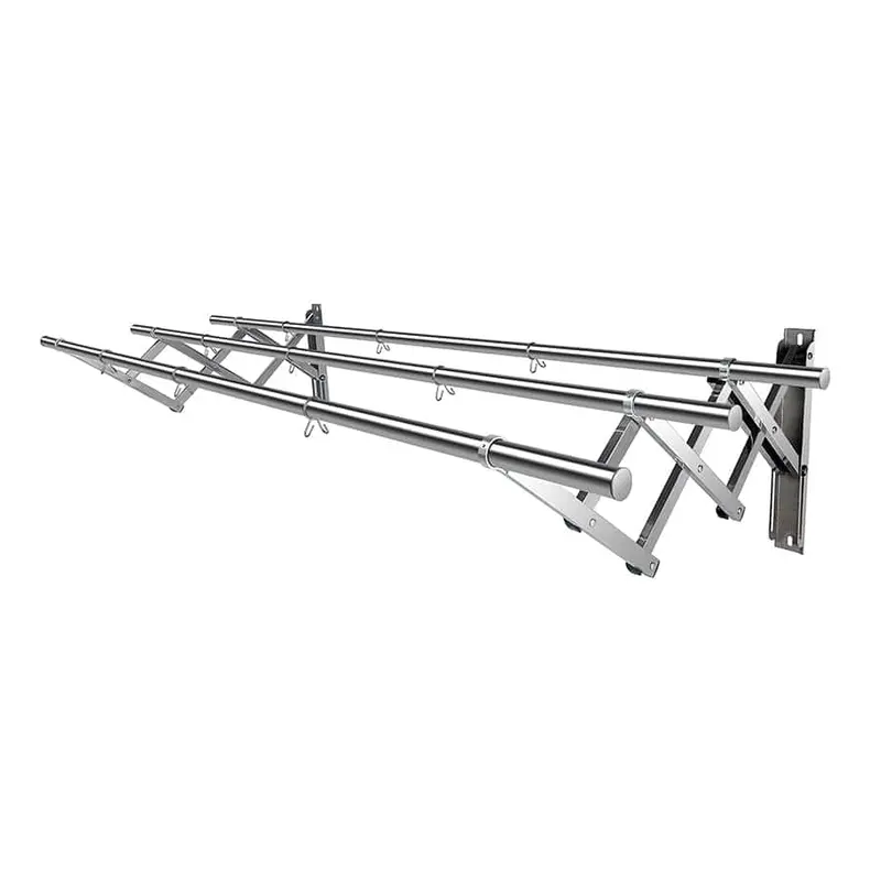 Wall-Mounted Clothes Drying Rack By Byers 1