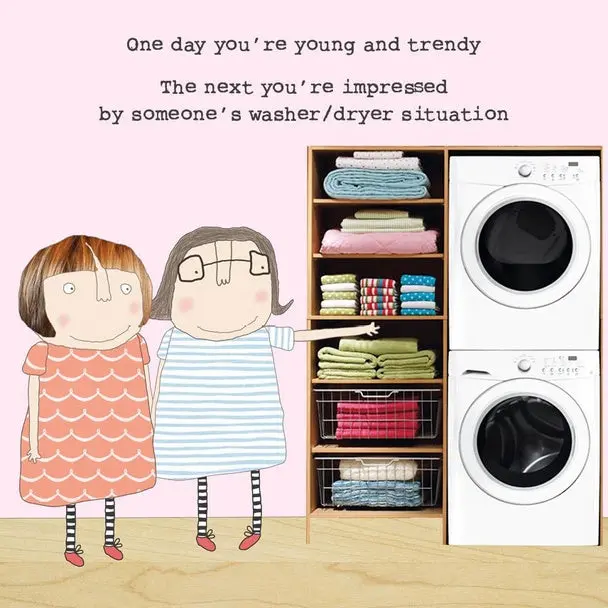 Washer And Dryer Appliance Thank-You Card 1