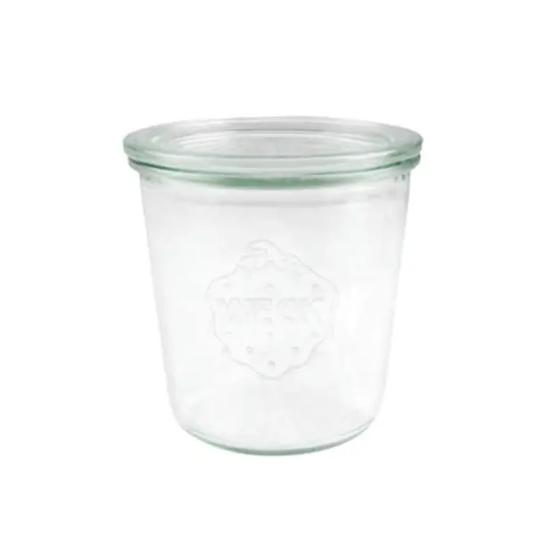Weck Molded Glass Jar – 580Ml Generous Capacity (L) 1