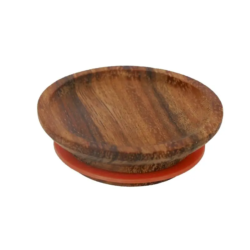 Weck Small Wooden Lid For Mason-Style Jars – Sustainable Beechwood Design 1