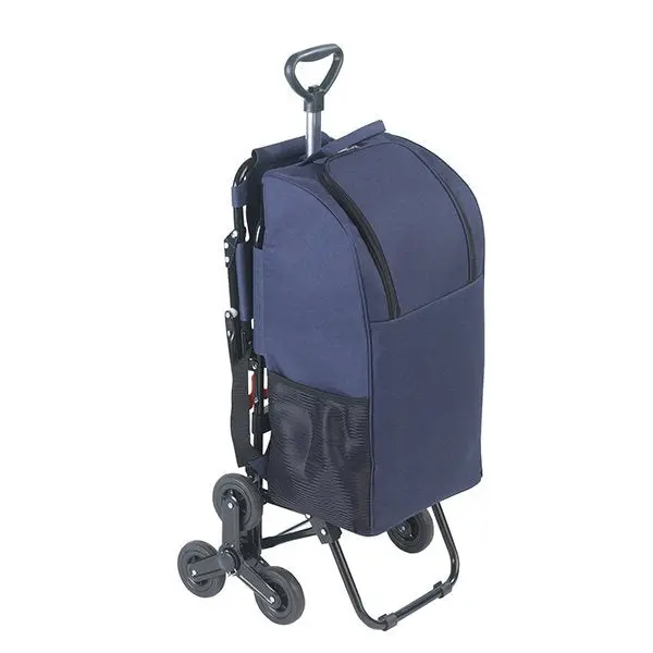 Wenko By Maximex Blue Shopping Trolley With Integrated Child Seat 1