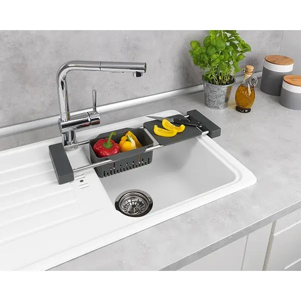 Wenko By Maximex Cami Multi-Function Sink Caddy – Compact Drainboard Organizer 1