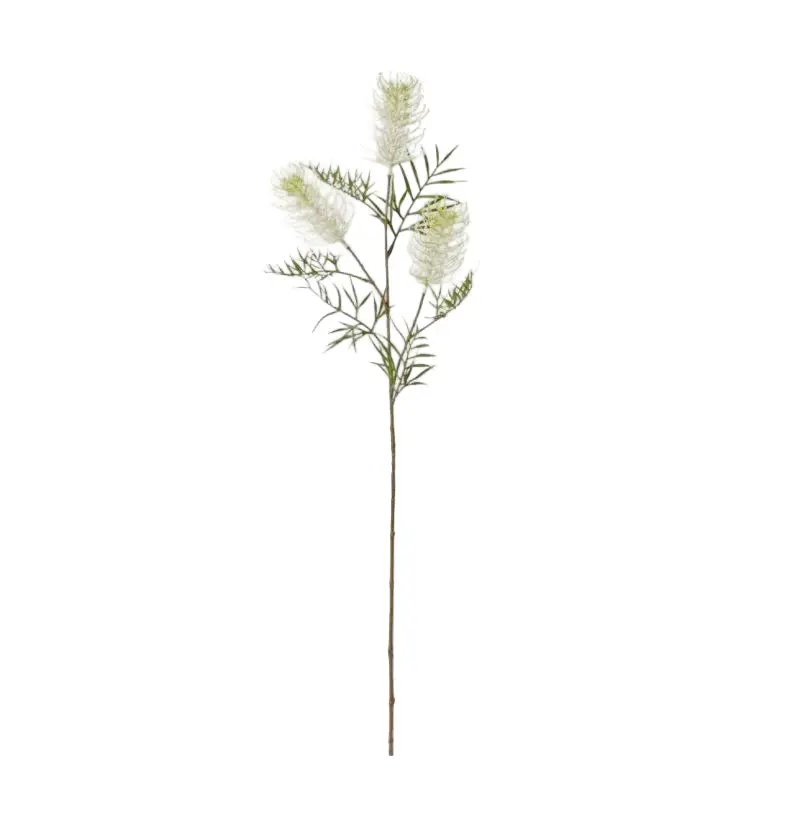 White Grevillea Artificial Spray 84Cm Tall 1