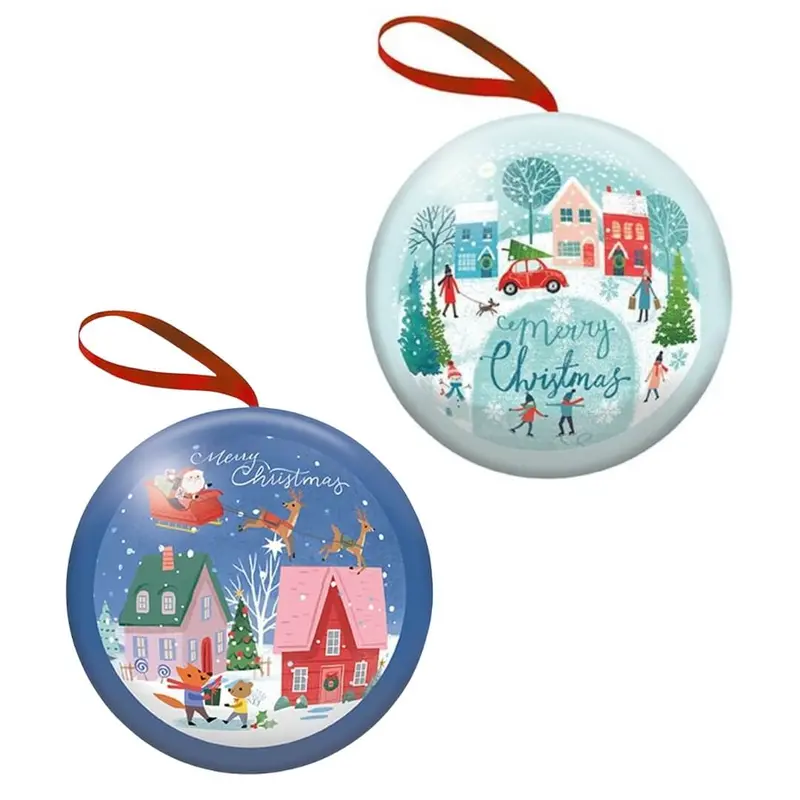 Windel Christmas Ornament Tin – Bauble Style, 6.5 Cm 1