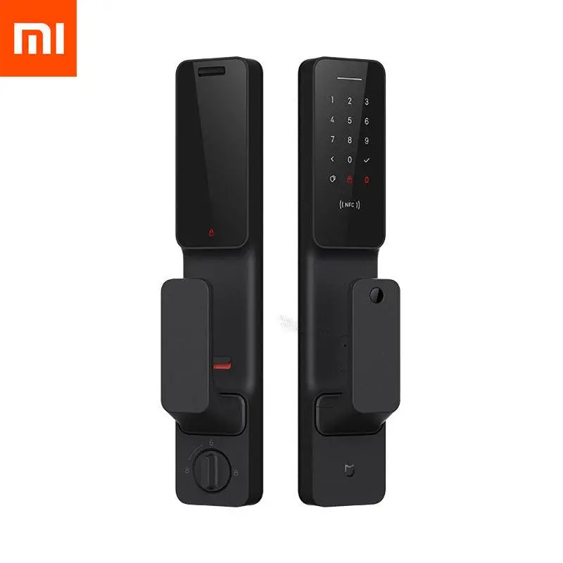 Xiaomi Smart Automatic Door Lock – Push-To-Open & Pull-To-Close Biometric Entry System 1