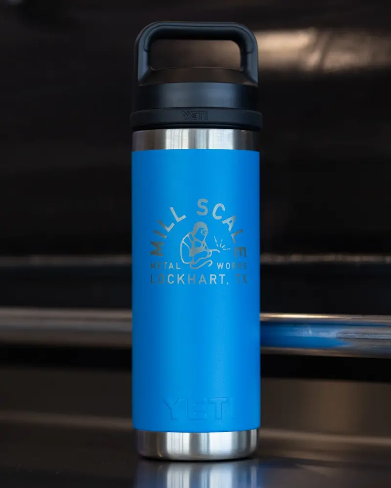 Yeti Rambler 18 Oz Chug Cap Bottle – Big Wave Blue 1