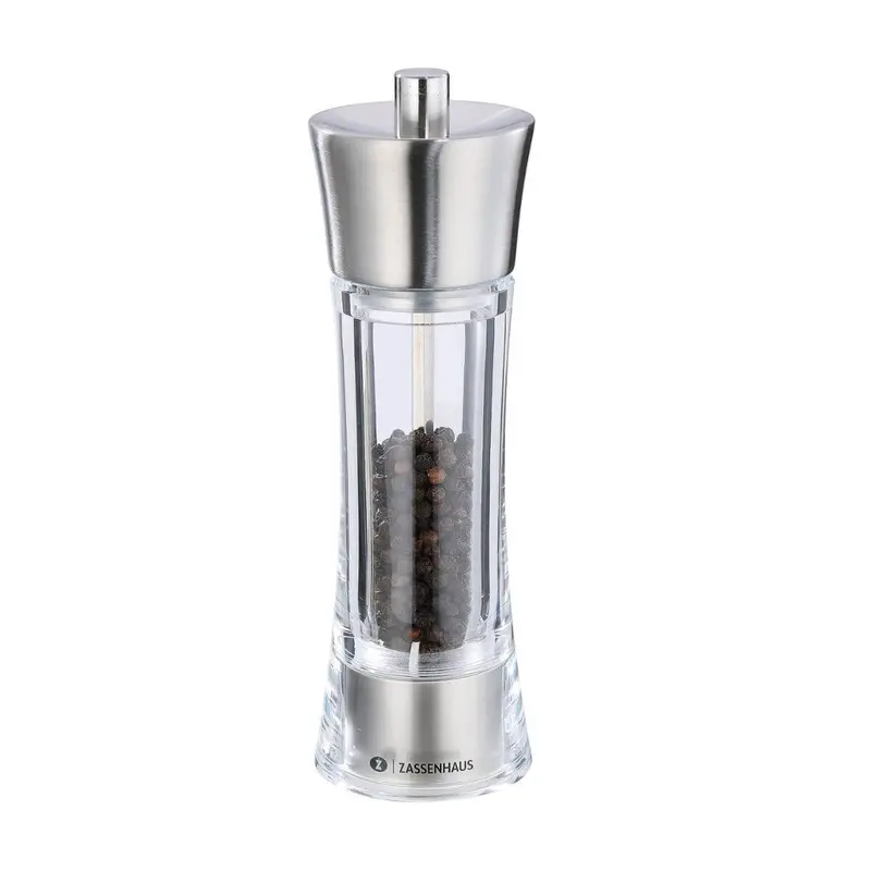 Zassenhaus Aachen Salt & Pepper Mill With Acrylic Body – 18Cm 1