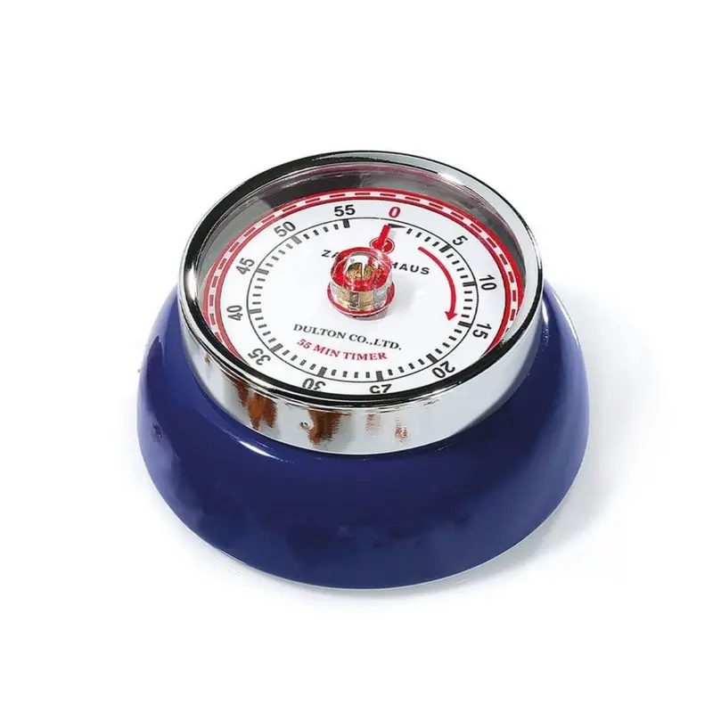 Zassenhaus Speed Timer In Navy Blue – Precision Kitchen Countdown 1