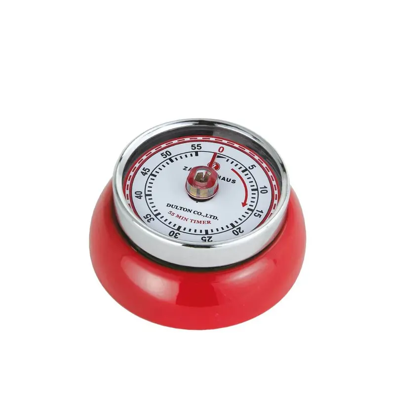 Zassenhaus Speed Timer – Vibrant Red Digital Kitchen Timer 1